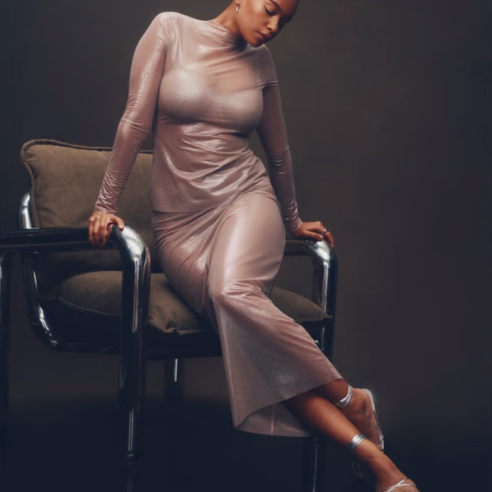 CUUP - THE SKIRT - MESH - MOONBEAN